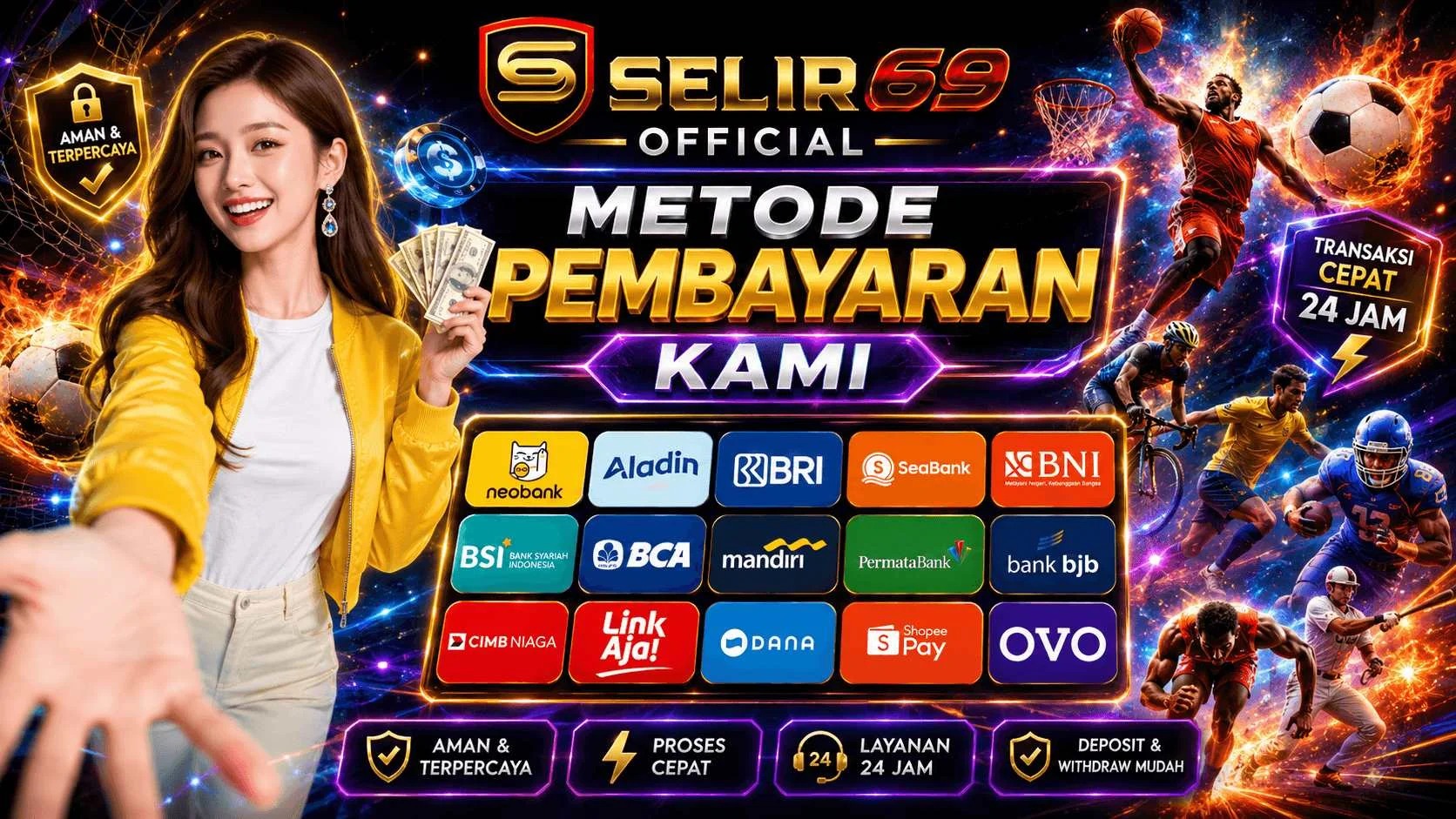 Metode Pembayaran SELIR69